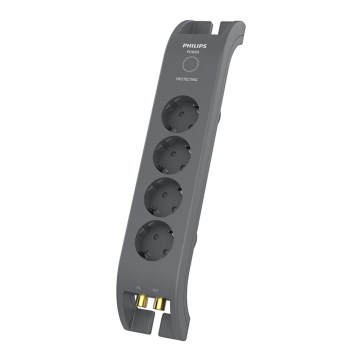Philips SPN5144A/58 - Ülepingekaitse 4Z 2m hall