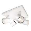Philips - Suunav valgusti RUNNER 4xGU10/20W/230V valge