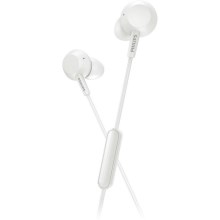 Philips TAE4105WT/00 - Bluetooth  kõrvaklapid mikrofonigaJ ACK 3,5 mm valge