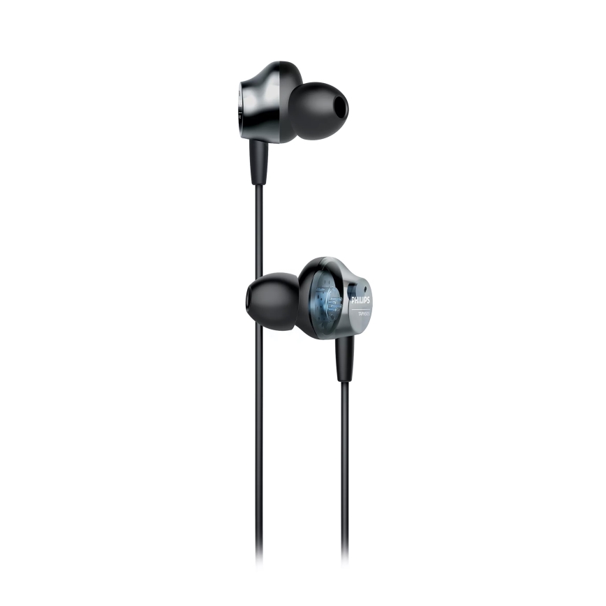 Philips TAPN505BK/00-Bluetooth kõrvaklapid mikrofoniga ja MicroSD mängijaga