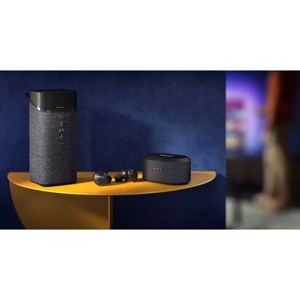 Philips TAT8505BK/00 - Juhtmevabad kõrvaklapid IPX4 2x 55 mAh + 560 mAh must