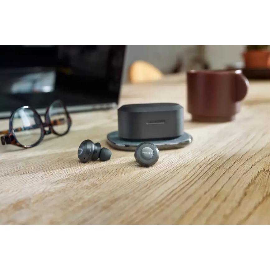 Philips TAT8505BK/00 - Juhtmevabad kõrvaklapid IPX4 must