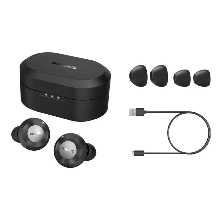 Philips TAT8505BK/00 - Juhtmevabad kõrvaklapid IPX4 must