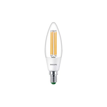 Philips ULTRAEFFICIENT VINTAGE LED-pirn B35 E14/2,3W/230V 3000K