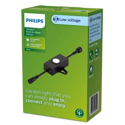 Philips - Väli hämardusandur taimeriga GARDENLINK 24V IP67