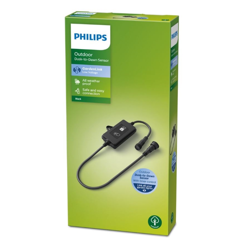 Philips - Väli hämarikuandur taimeriga IP44