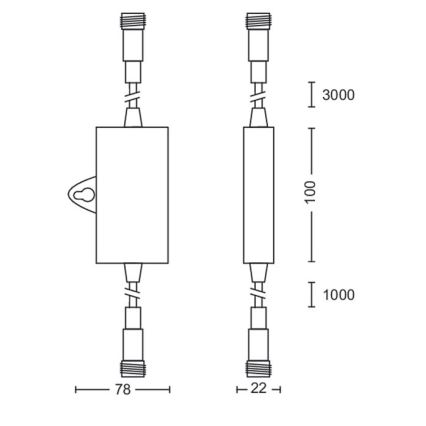 Philips - Väli hämarikuandur taimeriga IP44