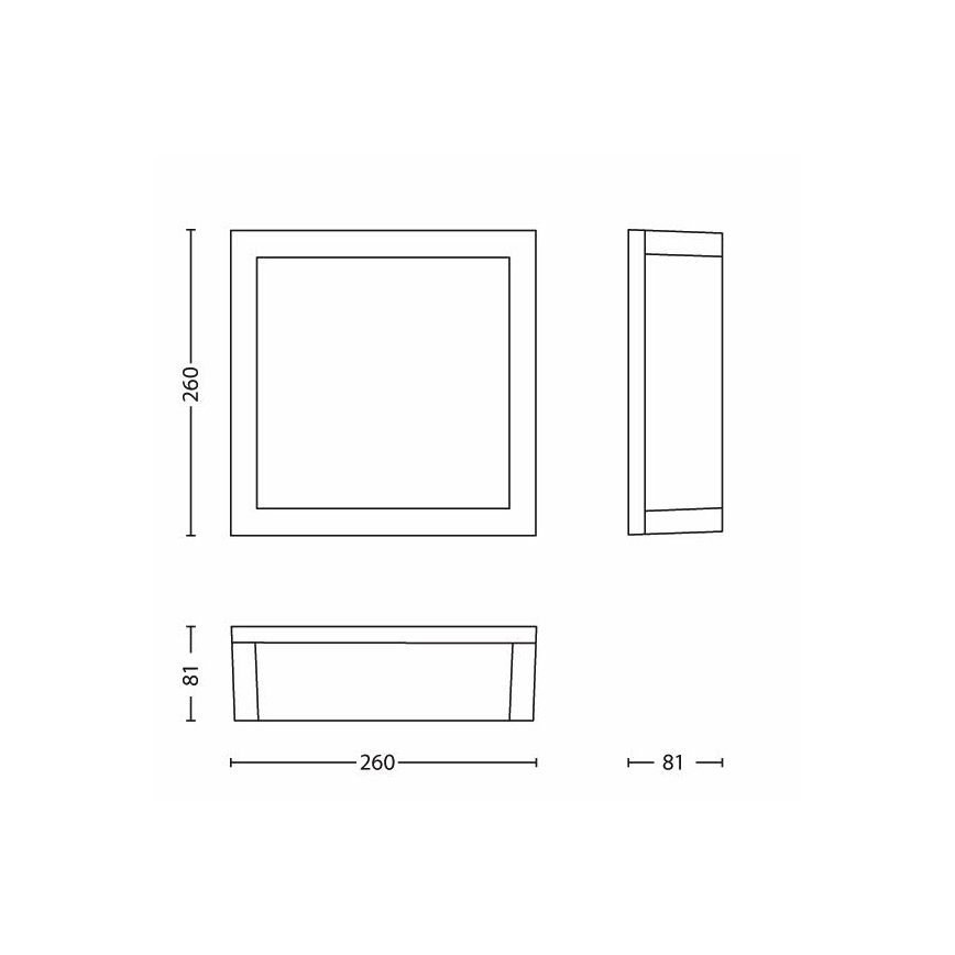 Philips - Väli laevalgusti 2xE27/14W/230V IP44 hall