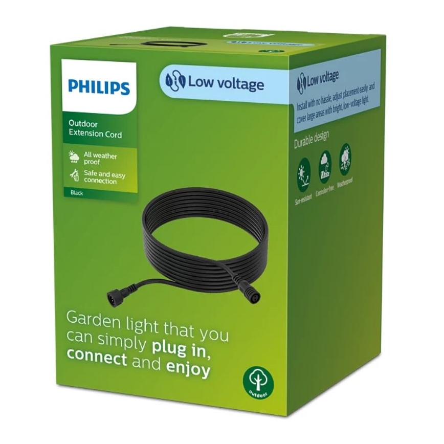 Philips - Väli pikendusjuhe 10m IP67