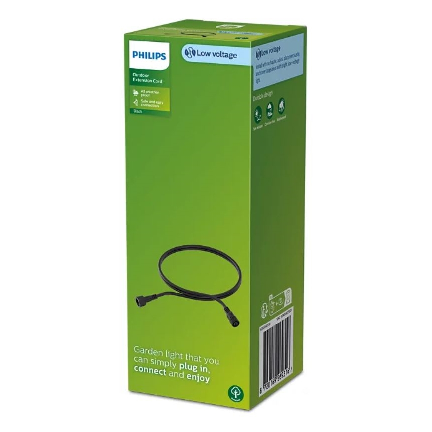 Philips - Väli pikendusjuhe 2m IP67