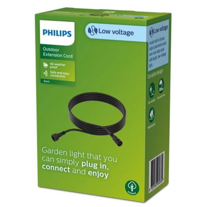 Philips - Väli pikendusjuhe 5m IP67