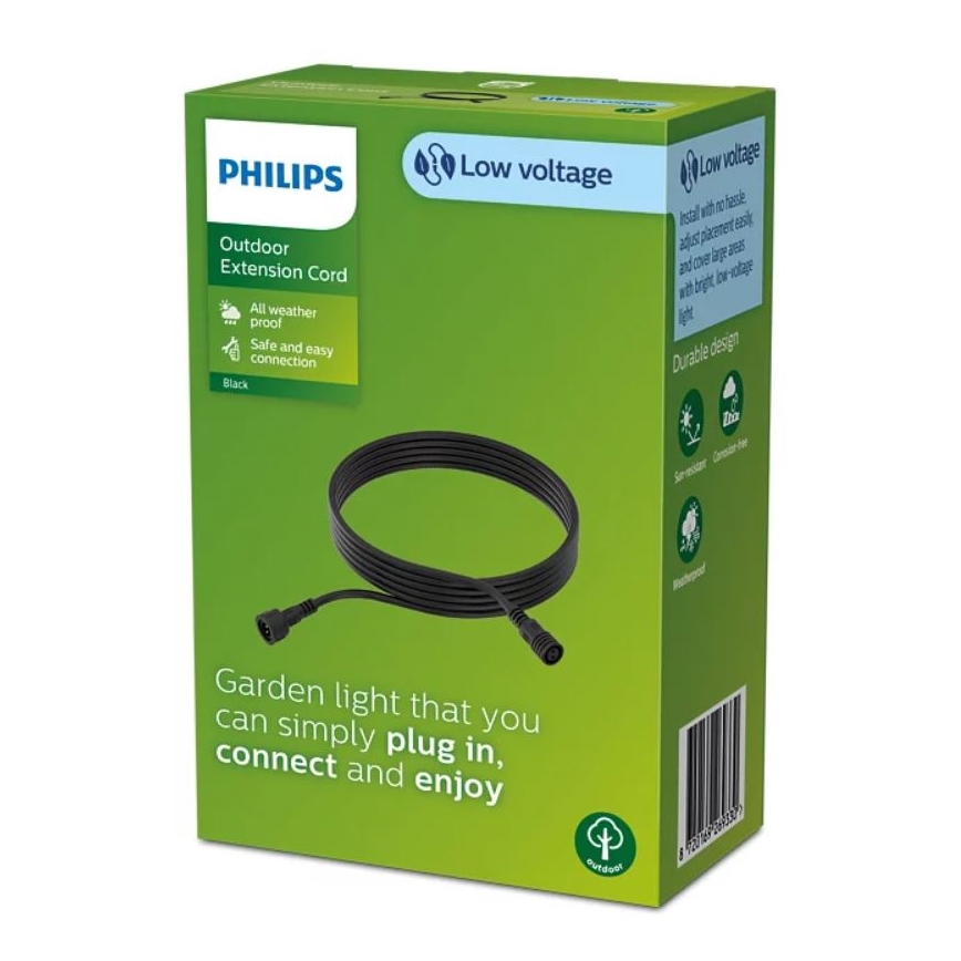 Philips - Väli pikendusjuhe 5m IP67
