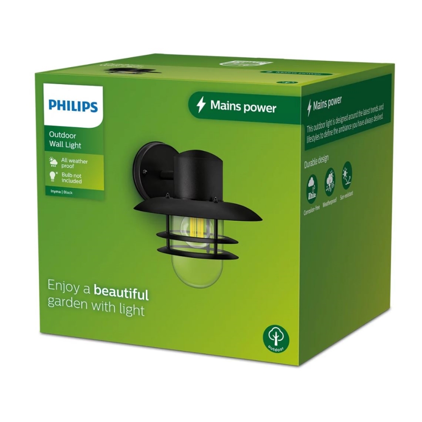 Philips - Väli seinavalgusti INYMA 1xE27/25W/230V IP44