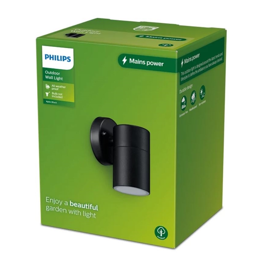 Philips - Väli seinavalgusti KYLIS 1xGU10/25W/230V IP44