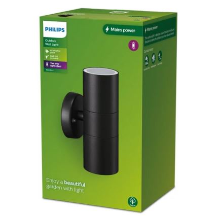 Philips - Väli seinavalgusti KYLIS 2xGU10/25W/230V IP44