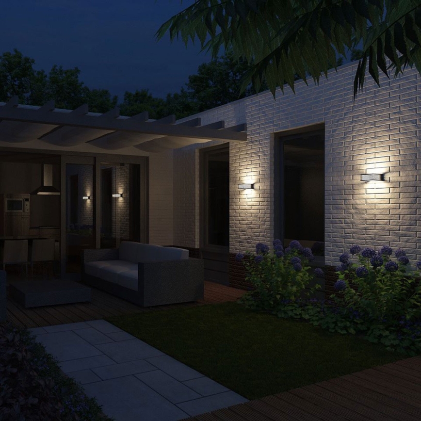Philips - Väli seinavalgusti SHADES 1xE27/15W/230V IP44 hall