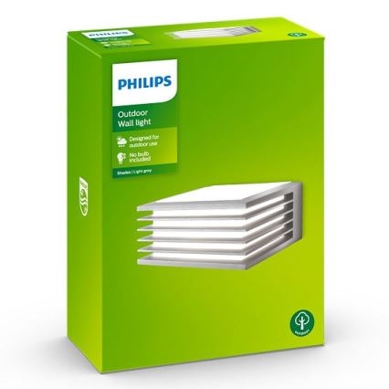 Philips - Väli seinavalgusti SHADES 1xE27/15W/230V IP44 hall