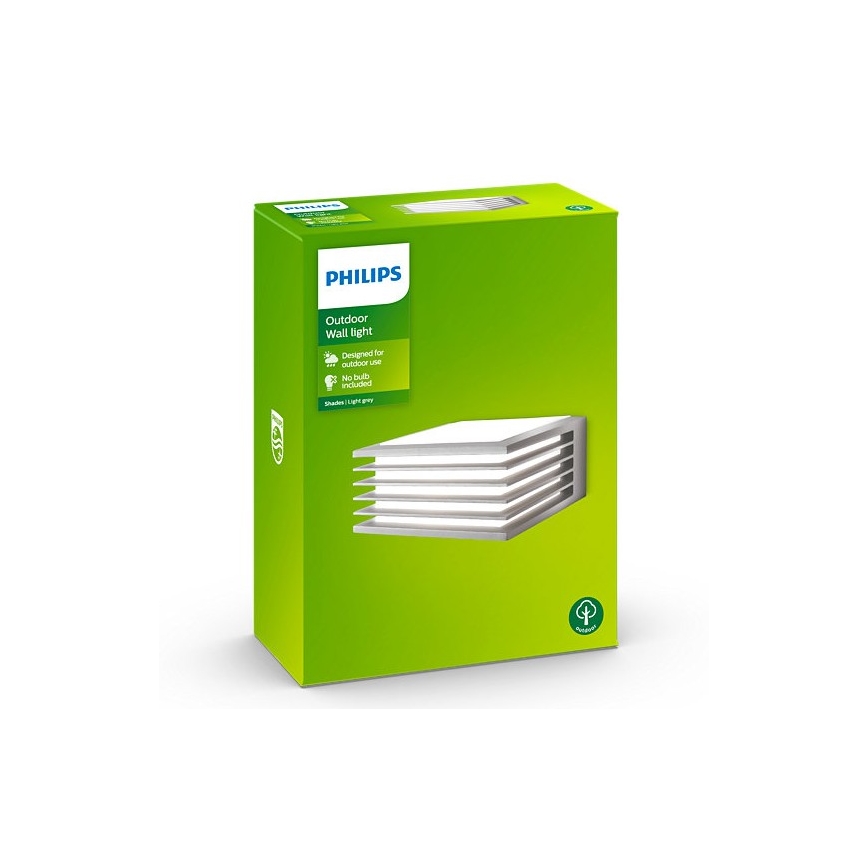 Philips - Väli seinavalgusti SHADES 1xE27/15W/230V IP44 hall