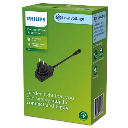 Philips - Väli toitevõrguadapter GARDENLINK 12W/24/230V IP44