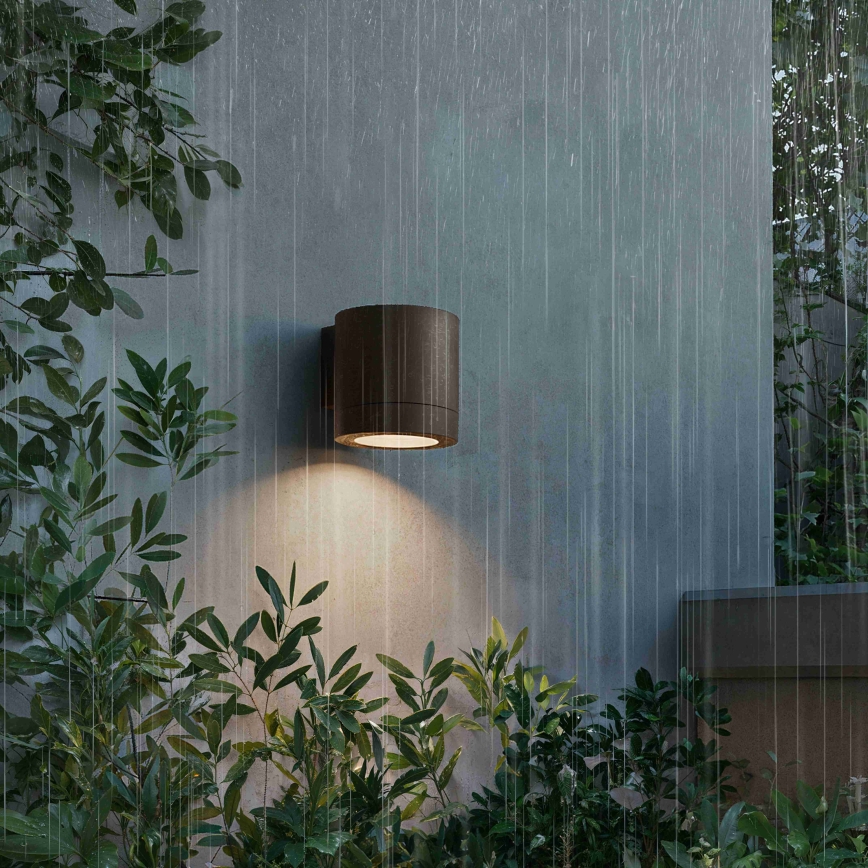 Philips - Välisseinale kinnitatav seinavalgusti FYLX 1xGU10/5W/230V pruun IP44