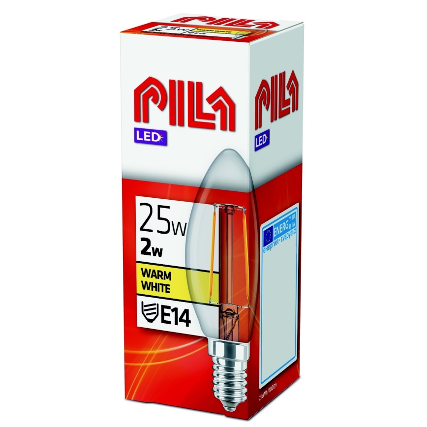 Philips VINTAGE LED Pirn E14/2W/230V 2700K