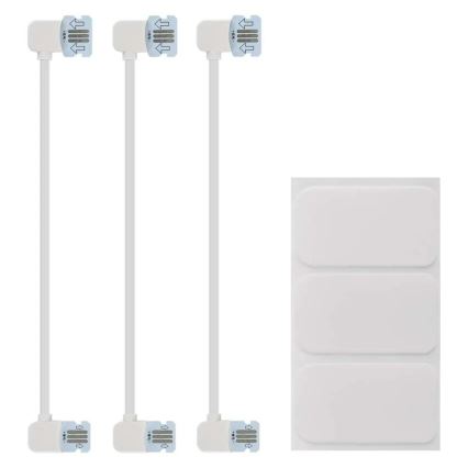 KOMPLEKT 3x LED RGBIC+CCT Hämardatav valguspaneel - pikendus 3xLED/1,8W/230V Wi-Fi Tuya