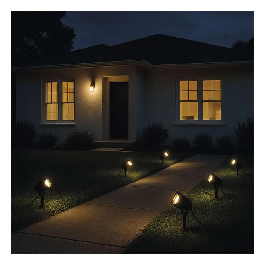LED RGBIC Hämardatav väli lamp GoSmart - pikendus LED/1,5W/230V 3000-6500K IP65 Wi-Fi Tuya