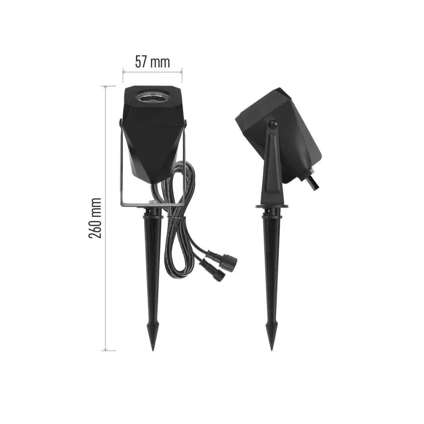 LED RGBIC Hämardatav väli lamp GoSmart - pikendus LED/1,5W/230V 3000-6500K IP65 Wi-Fi Tuya
