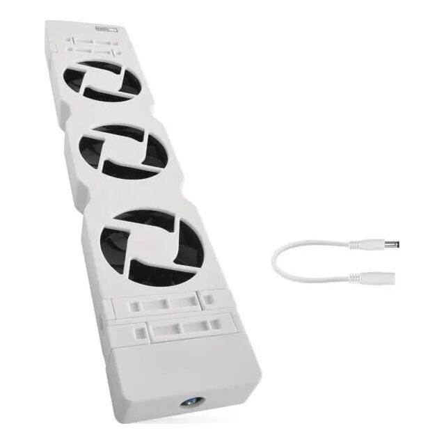 Pikenduskomplekt radiaatori ventilaatorile 5V valge