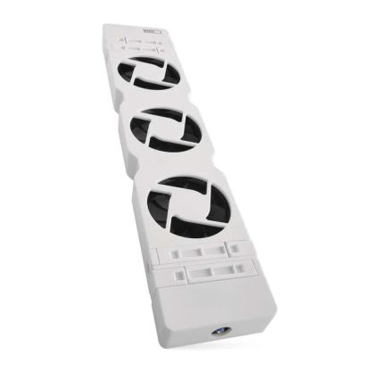 Pikenduskomplekt radiaatori ventilaatorile 5V valge