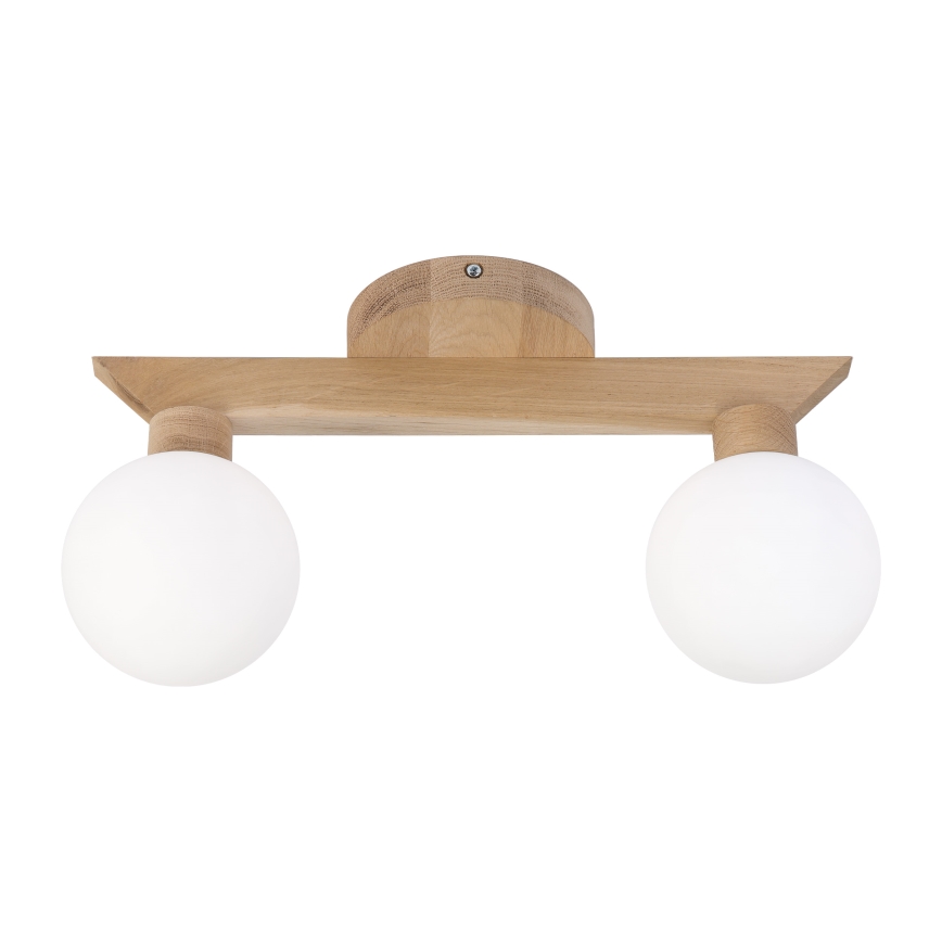 Pindpaigaldatav lühter ANTONIO 2xG9/5W/230V tamm/valge