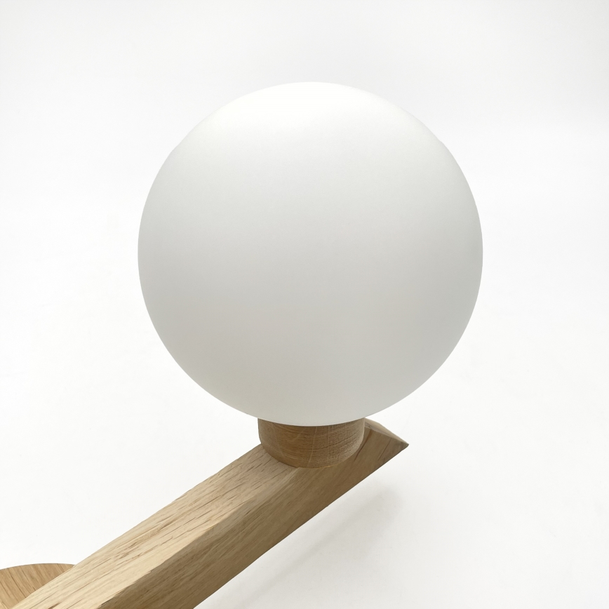 Pindpaigaldatav lühter ANTONIO 2xG9/5W/230V tamm/valge