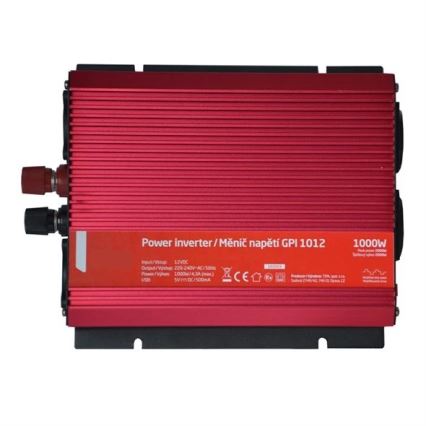 Pingemuundur 1000W/12/230V + USB