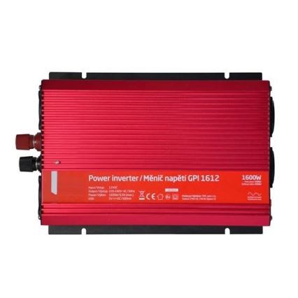 Pingemuundur 1600W/12/230V + USB