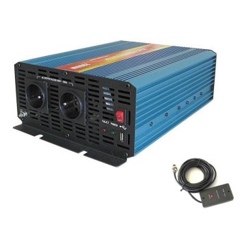 Pingemuundur 2000W/12/230V + juhtmega pult