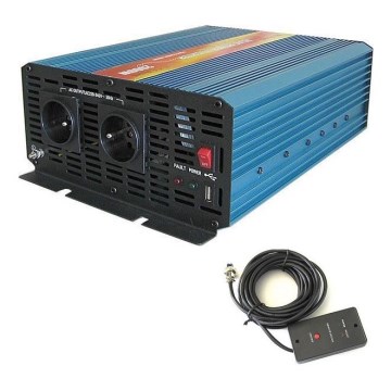 Pingemuundur 2000W/24V/230V + juhtmega kaugjuhtimispult