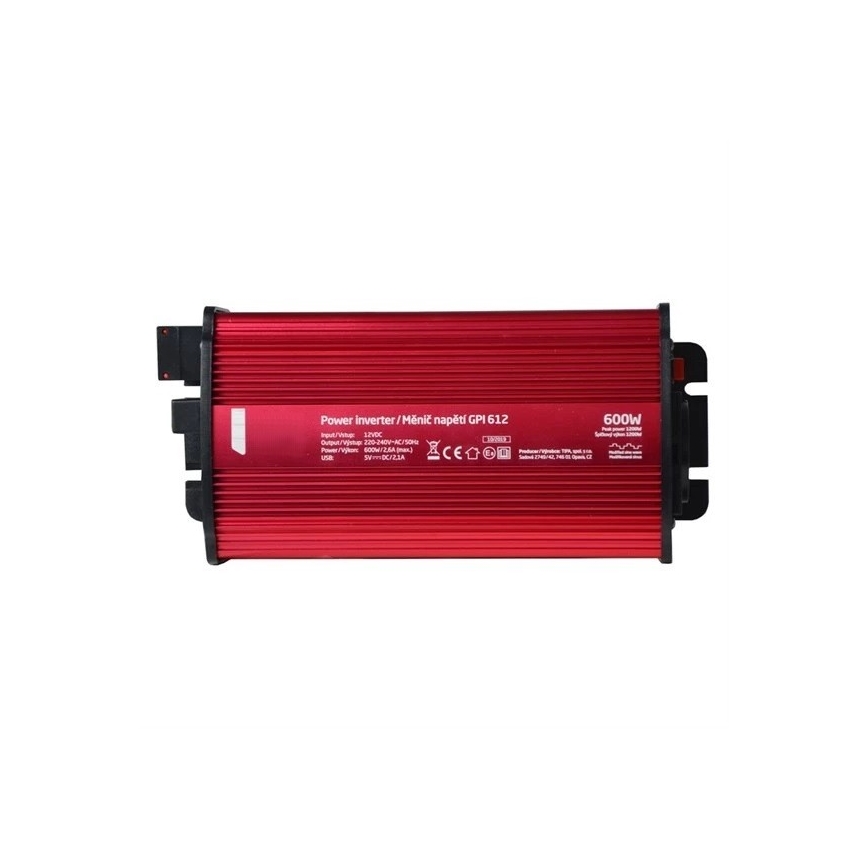 Pingemuundur 600W/12/230V + USB