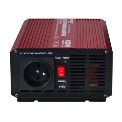 Pingemuundur CARSPA 600W/12/230V + USB