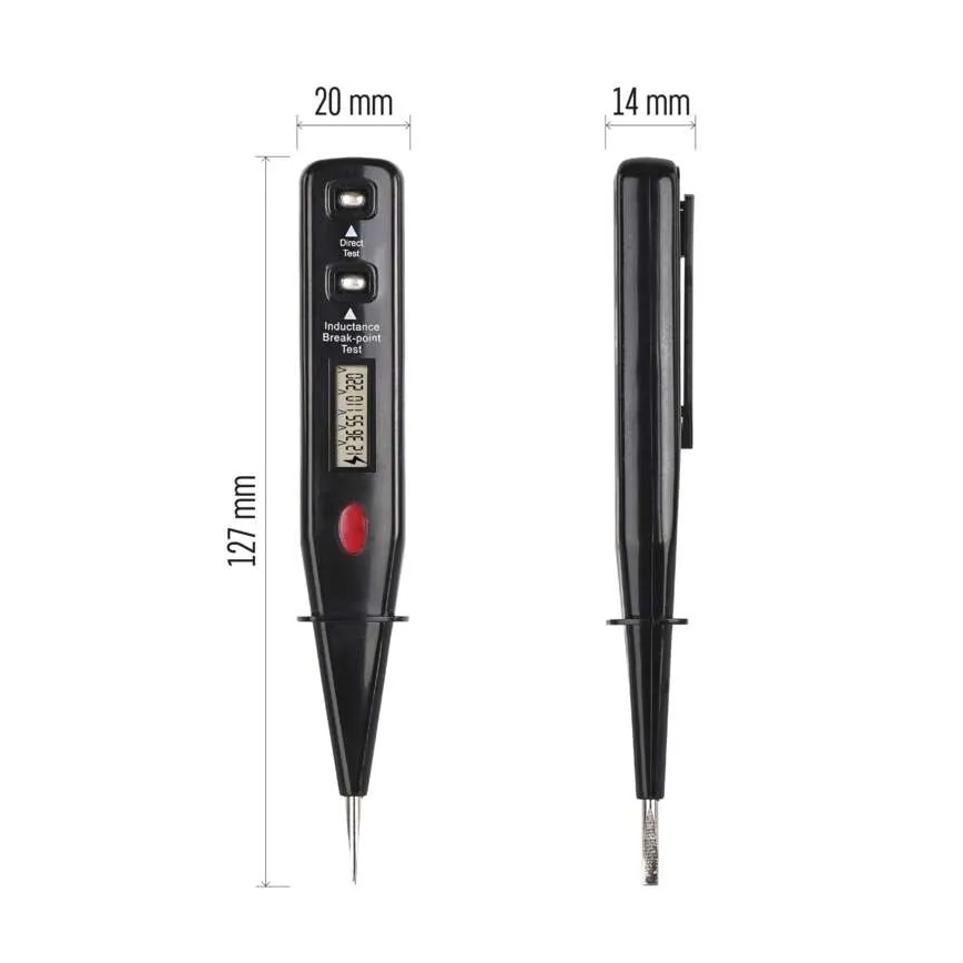 Pingetester VT-121 12–250 V must