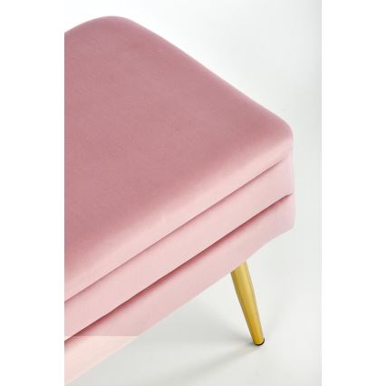 Pink hoiuruumiga VELVA 37x78 cm roosa/kuldne