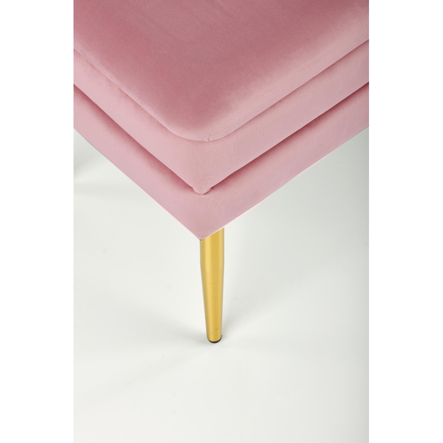 Pink hoiuruumiga VELVA 37x78 cm roosa/kuldne