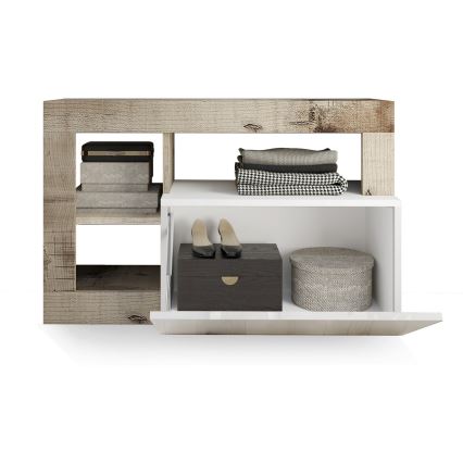 Pink LENOR valge/pruun