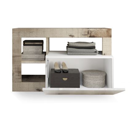 Pink LENOR valge/pruun