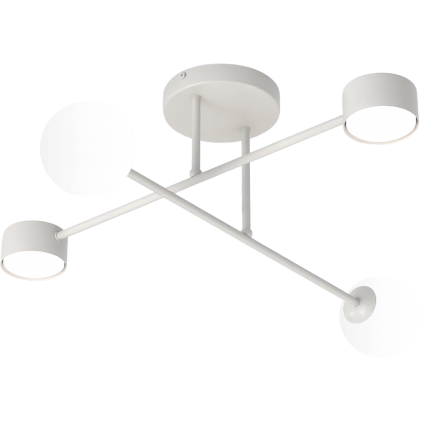 Pinnale kinnitatav laelamp HOLON 2xG9/8W/230V + 2xGX53/12W, hall