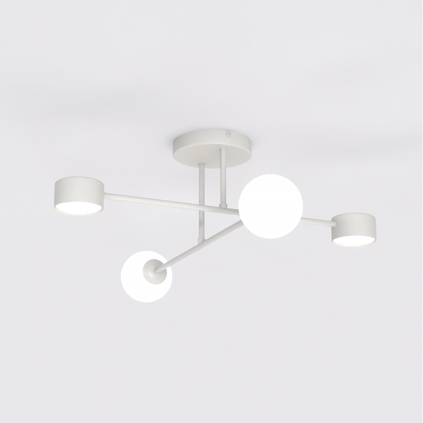 Pinnale kinnitatav laelamp HOLON 2xG9/8W/230V + 2xGX53/12W, hall