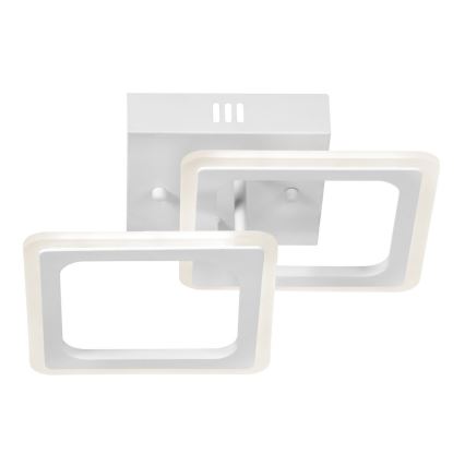 Pinnale kinnitatav lühter 2xLED/20W/230V valge