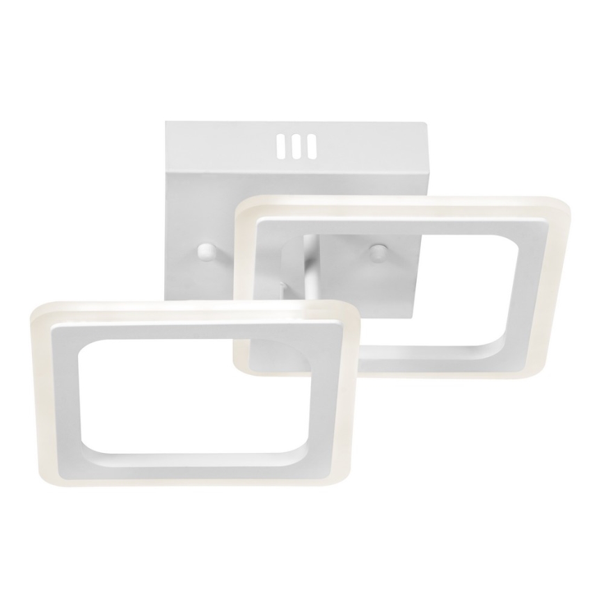 Pinnale kinnitatav lühter 2xLED/20W/230V valge