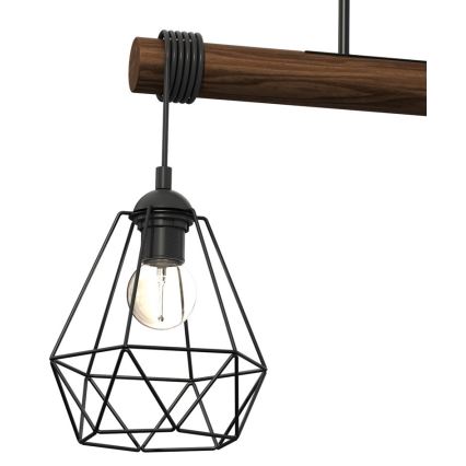 Pinnale kinnitatav lühter ACERO 2xE27/60W/230V