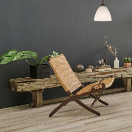 Pinnale kinnitatav lühter ADRIANO 1xE27/60W/230V pöök