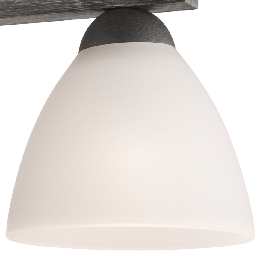 Pinnale kinnitatav lühter ADRIANO 3xE27/60W/230V pöök